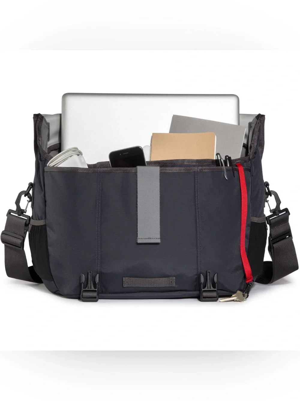TIMBUK2 Commute Messenger Bag In Dusk Blue/Black Large